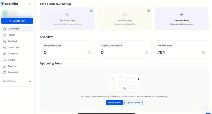 Subscription cancellation overview in SocialBu